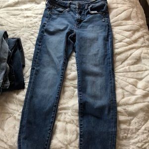 American Eagle Dark High Rise Jeggings